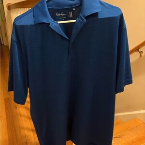 Walter Hagen Men's Deep Blue Polo Shirt